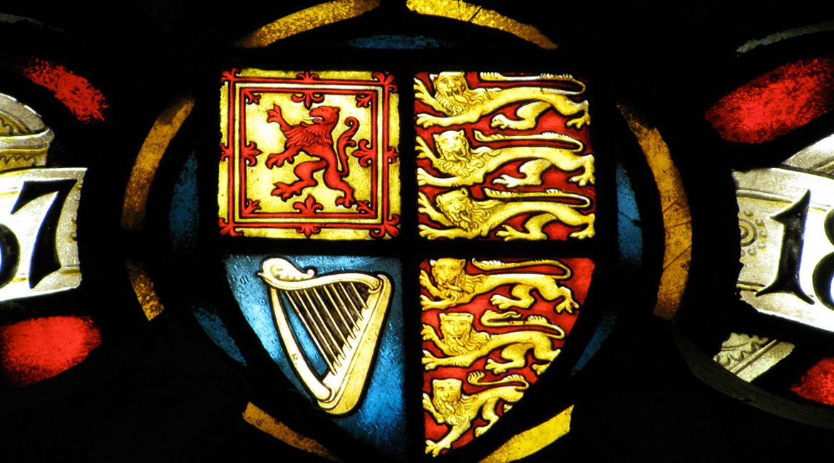 Restoration of the Royal Coat Of Arms, St. Albans, Copenhagen, Denmark