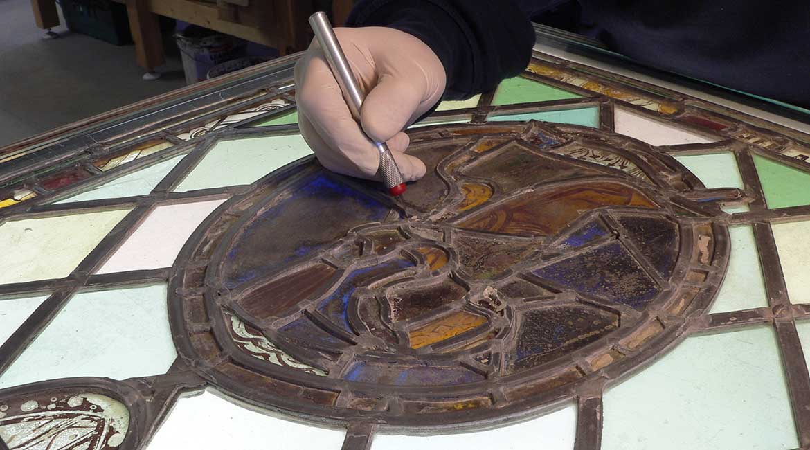 Restoration of the Stained Glass at St. Mary, Saxlingham Nethergate, Norfolk