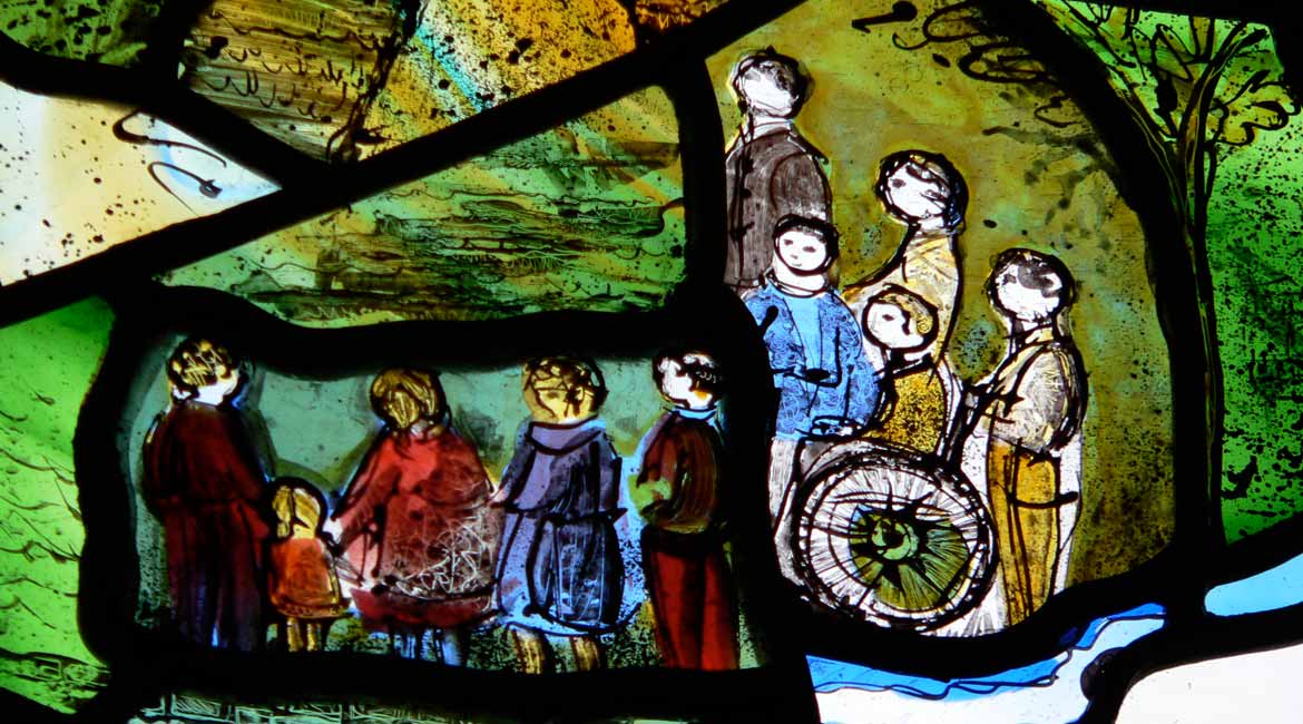 Commission of new Stained Glass Window at All Saints, Honington, Suffolk